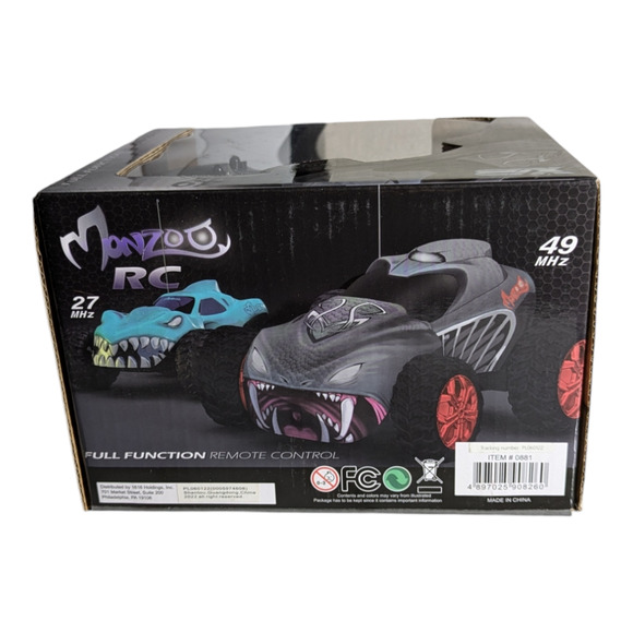 XB Monzoo RC Full Function Monster Car - Remote Control Toy - New in Box - Picture 4 of 6